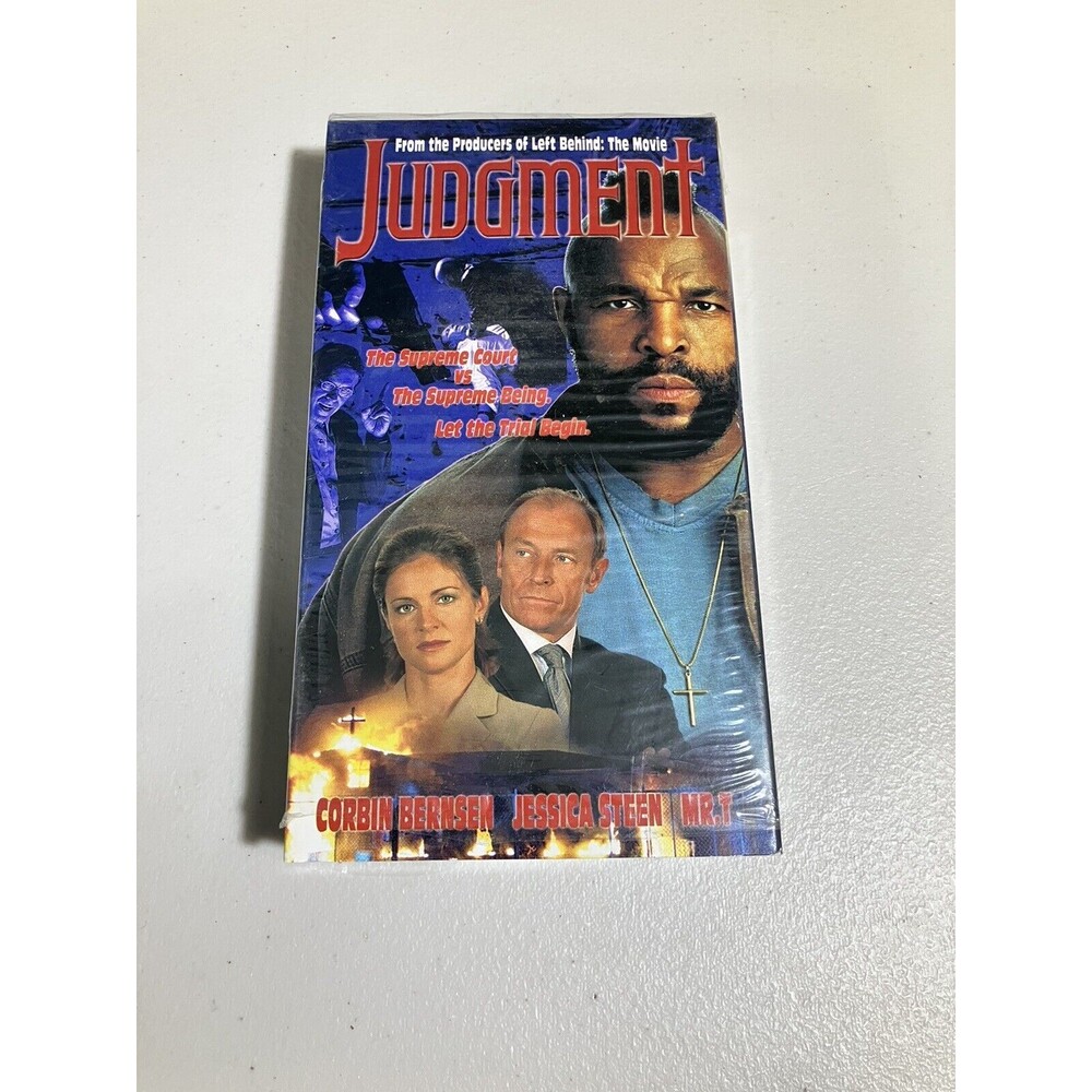 Judgment (VHS, 2001) Tested Mr. T Christian Drama